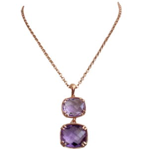 Collana con pietre naturali