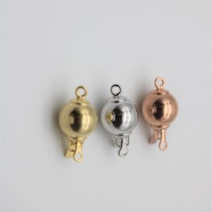 Sphere smooth form clasp