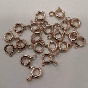 Round spring clasp 5 mm