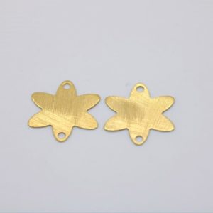 Charm satinato a fiore