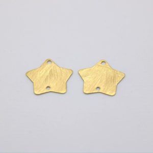 Star satin charm
