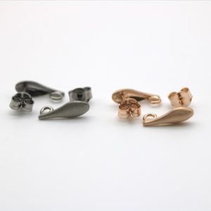 Drop shape earrings