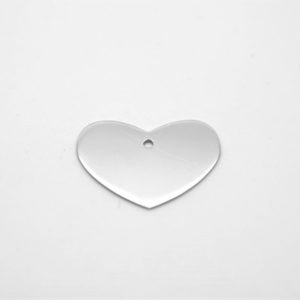 Pendente forma cuore
