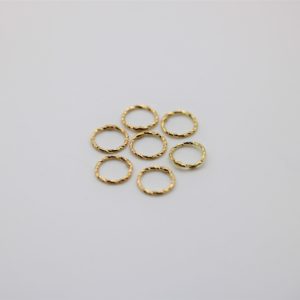 Anellino diamantato saldato