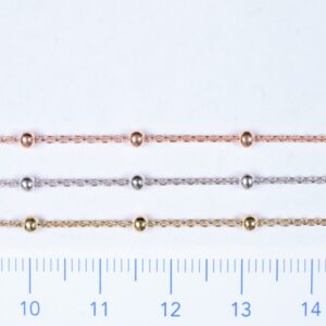 Chain with smooth sphere