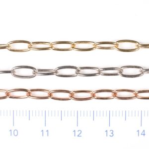 Catena ovale liscia