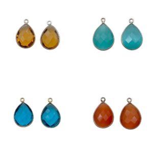 Drops 13 x 17 mm with 1 ring