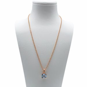 Collana con pietra tonda 10 mm