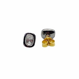 Diamond earrings in silver 925